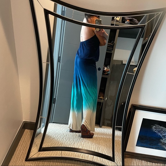 Young, fabulous and broke modal dip dyed halter jumpsuit - Picture 10 of 11